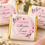 Svadobné čokoládky Romantika