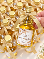 Svadobné fľaštičky Gold – Obrázok 2